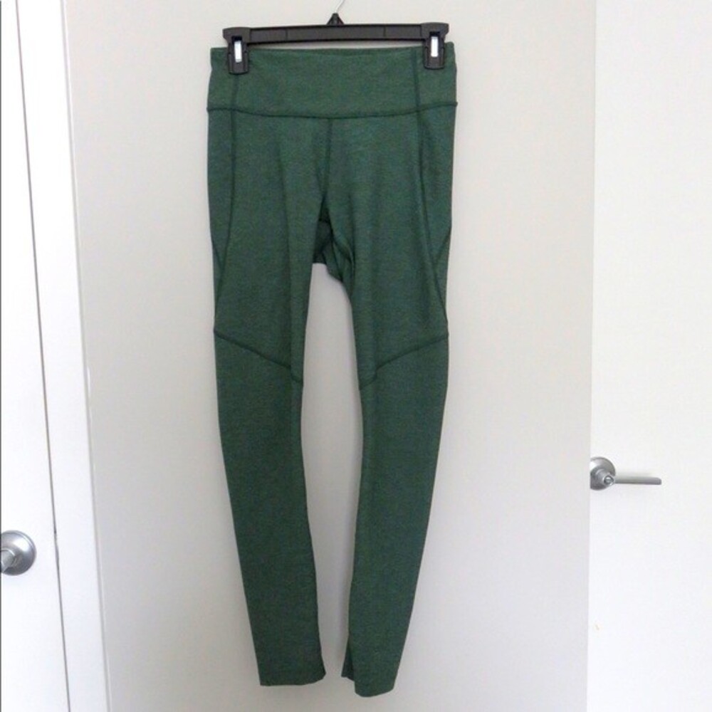 Outdoor Voices Leggings Hunter Green 7/8 Warmup Small Active Stretch Pants
